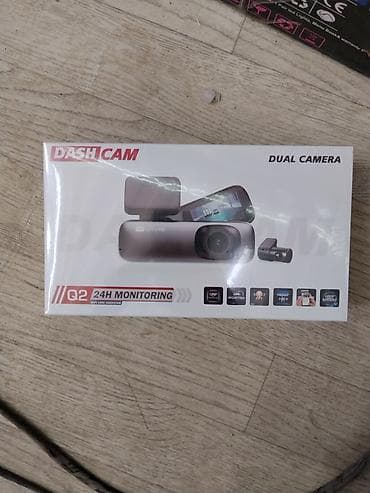 Видеорегистратор DASH CAM Q2PRO с двумя камерами Основные
