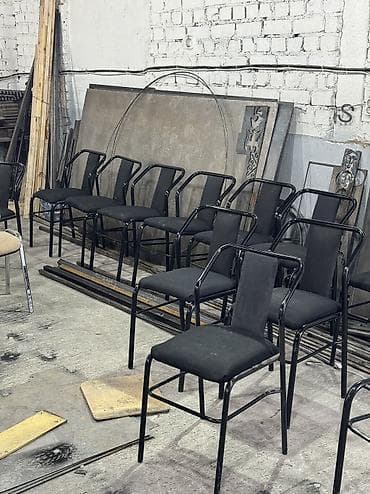 блярдный столь: Комплект парты и стула, цвет - Черный — 8