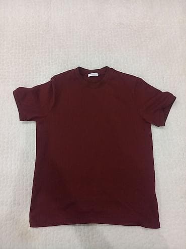ярис джинсы: Мужская футболка, XL, Massimo Dutti, Новый, цвет - Красный, Самовывоз, Платная доставка — 1