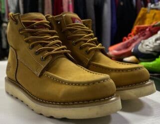 белорусская обувь для проблемных ног бишкек: Мужские ботинки, 40, Б/у, цвет - Желтый, Самовывоз, Платная доставка — 4