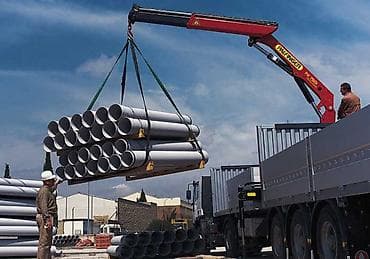 Услуги манипулятора (кран-борта) автокран перевозки контейнеров -