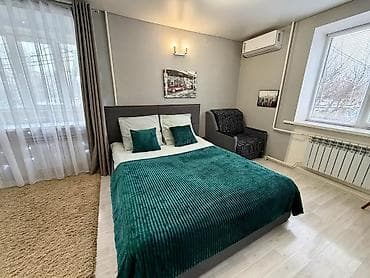 1 комната, Люкс, элитка, Филармония, Душевая кабина, Постельное белье, Кондиционер — 8