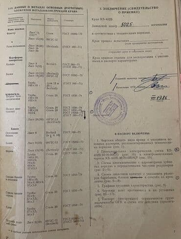 сетка шарнирные: Башенный кран КБ-402Б - Тип: башенно-стреловой кран. - Модель — 2