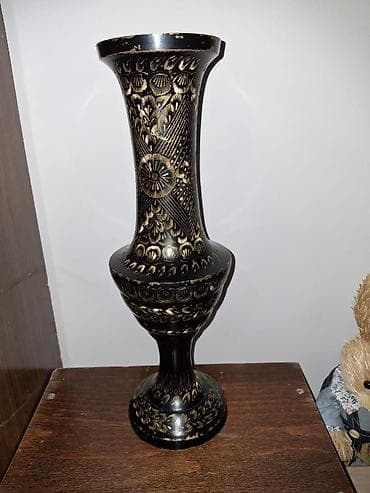 Продаю латунную вазу, Индия. Высода 37 см at lalafo.kg Продаю латунную вазу, Индия. Высода 37 см