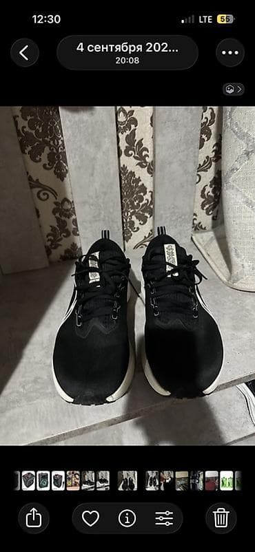 nike acg: Мужские кроссовки, 41, Б/у, цвет - Черный, Самовывоз — 3