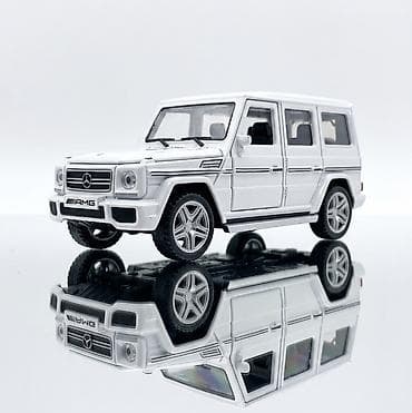 Детский мир: Металлическая модель автомобиля Mercedes-Benz G‑Class AMG (масштаб — 3