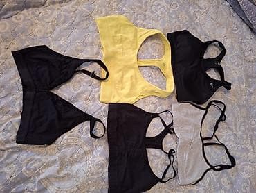 Спортивные и повседневные бралетты/топы, набор из 6 штук. Состав