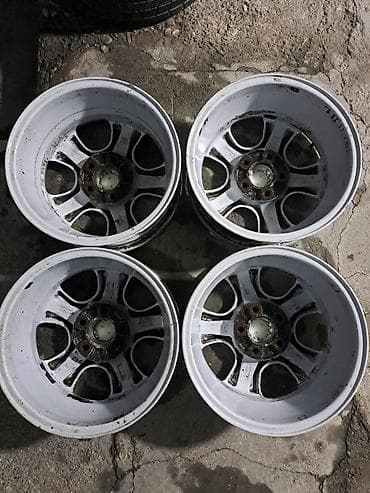 реплика мото: Литые Диски R 15 Комплект, отверстий - 5, Б/у — 4