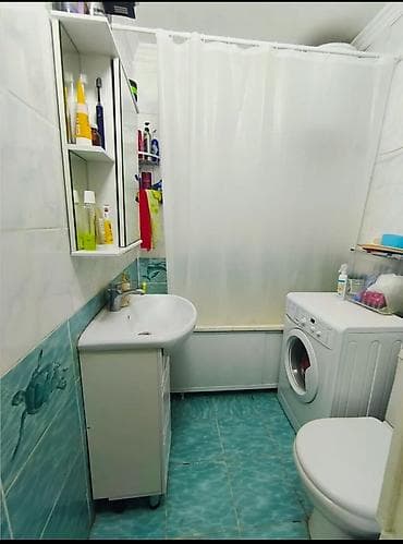 osh flat: 1 комната, 34 м², 105 серия, 2 этаж, Евроремонт — 6