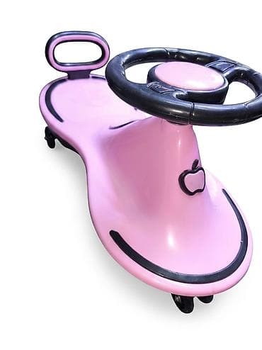 Детская каталка-кар Twister (wiggle car) — розовая - Тип: самоходная