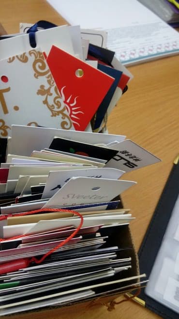 наклейка реклама: Этикетки на одежду . Изготовление: ярлыки, бирки, лейблы, этикетки — 3