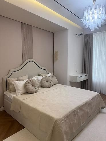 белгравия: 2 комнаты, 80 м², Асанбай мкр Элитка, 11 этаж, Дизайнерский ремонт — 3