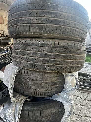 Шины 215 / 55 / R 17, Лето, Б/у, Комплект, Легковые, Michelin