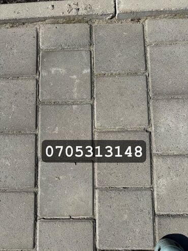 брусчатка бишкек дом брусчатки'' тротуарная плитка бордюры бишкек: Дорожный бордюр, Прессованный, Бетонный, Новый — 7