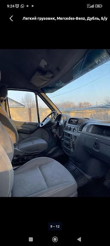 двигатель спринтер 2.9 цена бишкек: Легкий грузовик, Mercedes-Benz, Дубль — 7