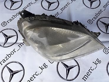 ванео: Комплект передних фар Mercedes-Benz 2002 г., Б/у, Оригинал, Япония — 1