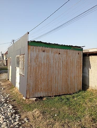 мусорный кантейнер: Металлический бытовой модуль/х павильон 3× 7. - Каркасный — 3