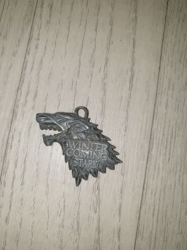 очки для зрения с солнцезащитными насадками: Брелок Волк — 2