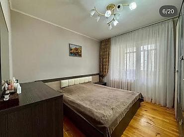 Батирлер: 3 бөлмө, 68 м², 12-мкр 106-серия, 1 кабат, Евро оңдоо — 5