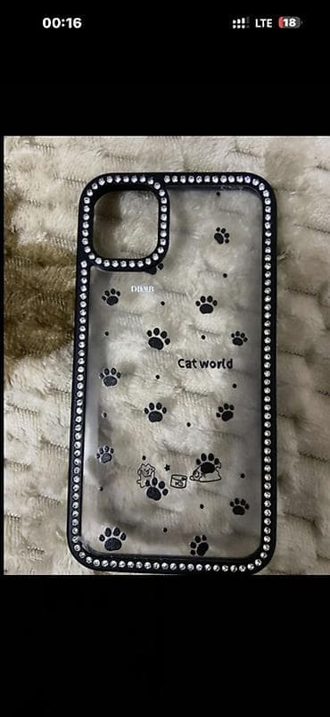 leather case: НОВЫЙ Чехол для IPHONE 14 Pro Max с дизайном Cat World - Материал — 3