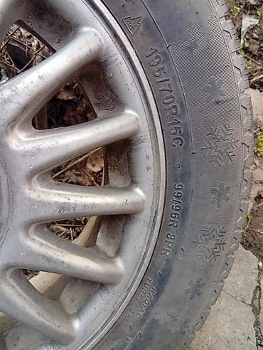 monoblok r17: Колеса в сборе 195 / 70 / R 15, Зима, 1 шт, Легкий коммерческий транспорт (C/LT), Литые, отверстий - 5 — 2