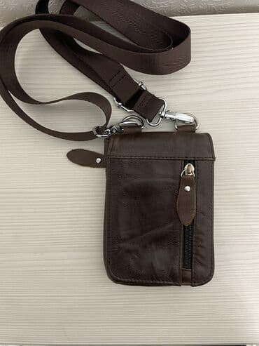 купить ремень мужской кожаный: Продаю барсетку Можно одевать как через плечо так и застегнуть на — 1