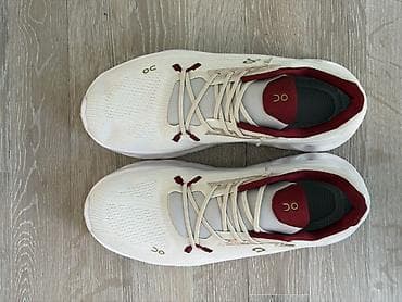 Мырзалардын бут кийими: Кроссовки On Running (логотип «OC») в светло‑кремовом цвете с — 3