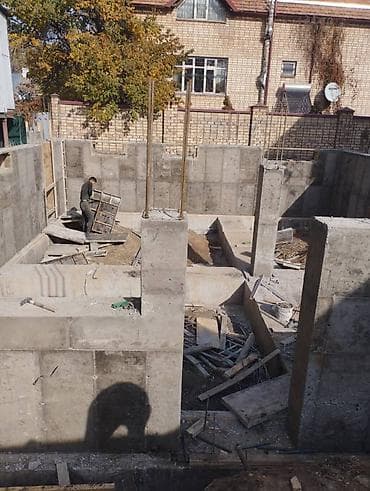 оверсайз свитер: ФУНДАМЕНТ! куябыз! Большой опыт! Опалубкабыз бар. Без подвал 3000с М³ — 5