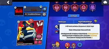 режим 12 с: Игровой аккаунт Brawl Stars Основное: - Путь к славе: 66 491 трофей — 2