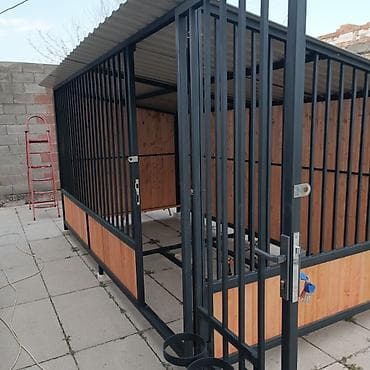 круглый манеж: Вольер для собаки - Каркас: прочная металлическая рама с — 7