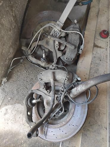 глушители на матиз: Комплект тормозных дисков Mercedes-Benz 2001 г., Б/у, Оригинал, Германия — 1