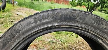 Шины: Шины 245 / 45 / R 19, Зима, Б/у, Комплект, Легковые, Корея, Kumho — 4