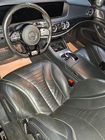 v class: Mercedes-Benz S-class AMG: 2018 г., 4 л, Автомат, Бензин, Седан — 9