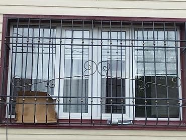 Решетки для окон, Кованные, На заказ, Бесплатная установка — 10