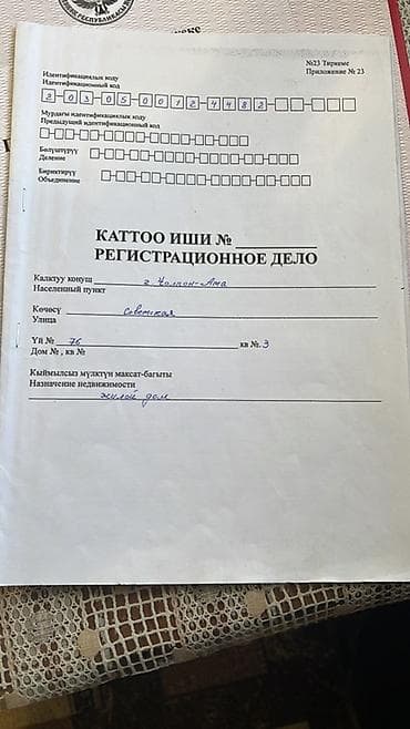 уголок буу: Продаётся участок в центре Чолпон-Аты, первая линия, напротив мэрии — 6