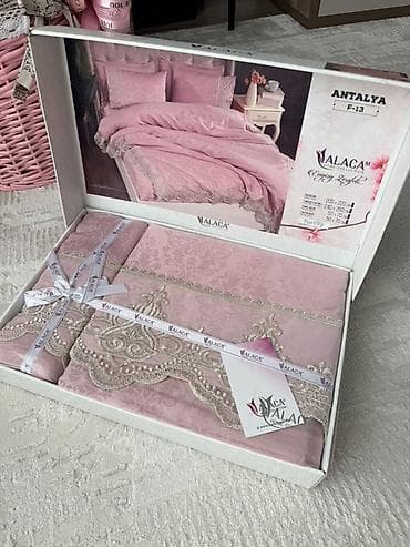 Жумшак эмерек үчүн каптамалар: Постельное бельё ALACA Home Collection, Турция - Комплект постельного — 1