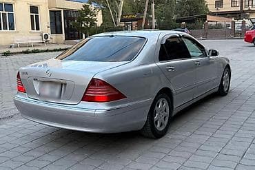 авто шпаклёвка: Mercedes-Benz S-Class: 2003 г., Бензин — 5