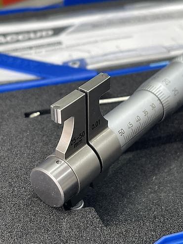 Инструменты: Нутромер микрометрический ACCUD 351-002-01 (25–50 мм) Точный — 2