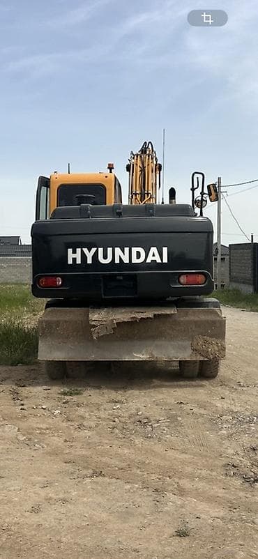 трактор экскаватор: Экскаватор, Hyundai, Колесный — 1
