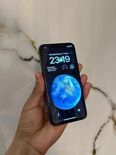 iphon xr: IPhone X, 64 ГБ, Space Gray, 65 % — 1