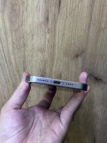 айфон си: IPhone 15 Pro Max, Б/у, 256 ГБ, White Titanium, 89 % — 6