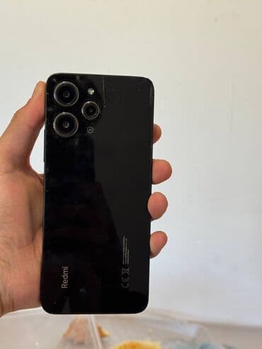 дрон каракол: Redmi, Redmi 12, Колдонулган, 128 ГБ, түсү - Кара, 2 SIM — 2