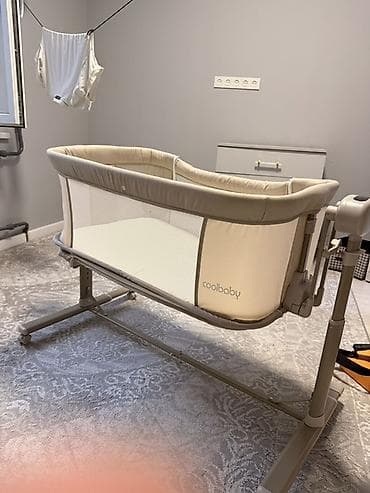 манеж спальный: Детская прикроватная кроватка CoolBaby - Тип — 1