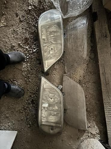 Автохимия: Комплект передних фар Mercedes-Benz 2001 г., Новый, Аналог, США — 2