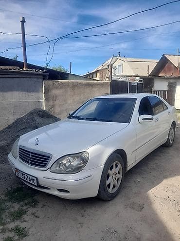 Mercedes-Benz S-Class: 2002 г., 3.2 л, Типтроник, Бензин, Седан