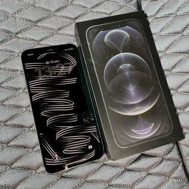 iphone 7 бу ош: IPhone 12 Pro, Колдонулган, 128 ГБ, Куту, 81 % — 2