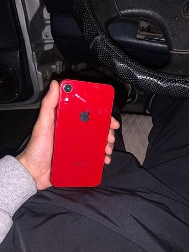 IPhone Xr, Б/у, 128 ГБ, Красный, Защитное стекло, Чехол, 83 % at lalafo.kg IPhone Xr, Б/у, 128 ГБ, Красный, Защитное стекло, Чехол, 83 %