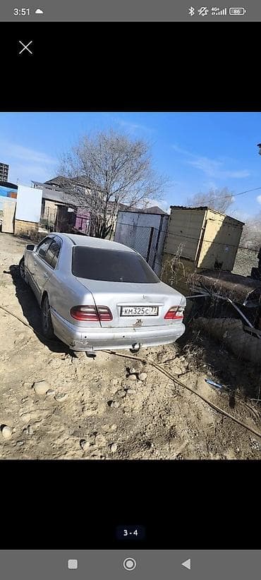 15 сешка: Mercedes-Benz E-Class: 2000 г., 2.2 л, Автомат, Дизель, Седан — 2