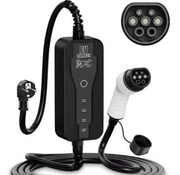 бэушные электросамокаты: Зарядное устройство для электромобиля 3.6 кВт 16A 1-фаза Type2, GBT EV — 1