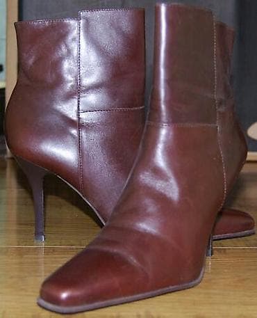 Ботинки, кожа, Бразилия, б.у в хорошем состоянии, размер 37-37.5